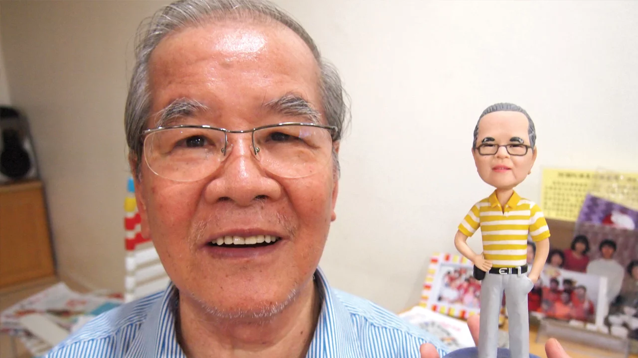 Herr Goh feiert seine Genesung mit der Familie